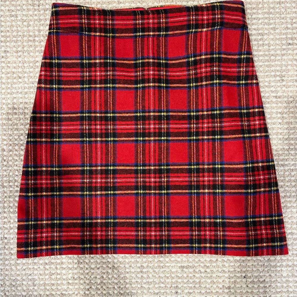 J. Crew Tartan Plaid Women's Skirt